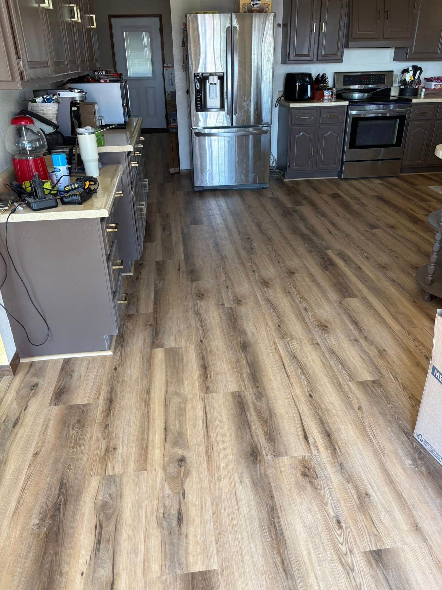 LVP Flooring — Kitchen Complete